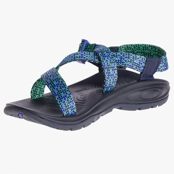 Chaco | Shoes | Chaco Blue And Green Sport Sandals With 